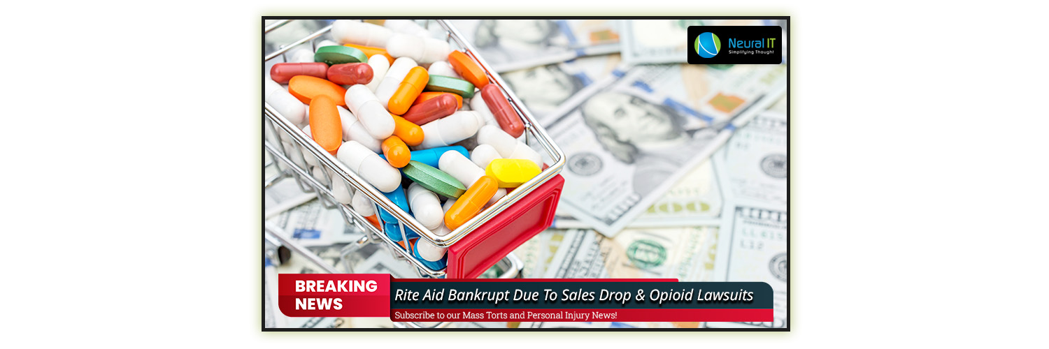 Rite Aid Bankrupt Due To Sales Drop & Opioid Lawsuits