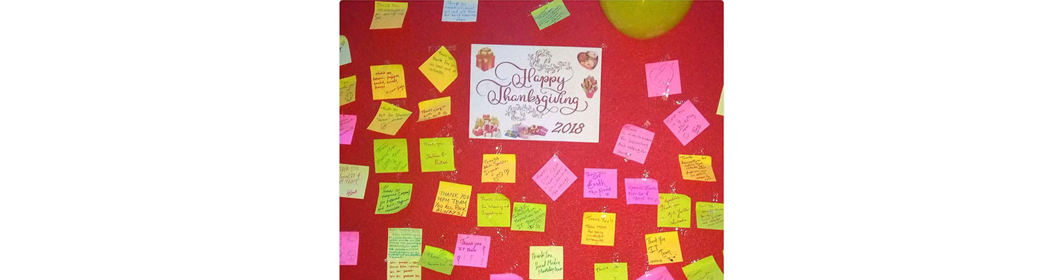 Thanksgiving 2018 Celebration at Neural IT