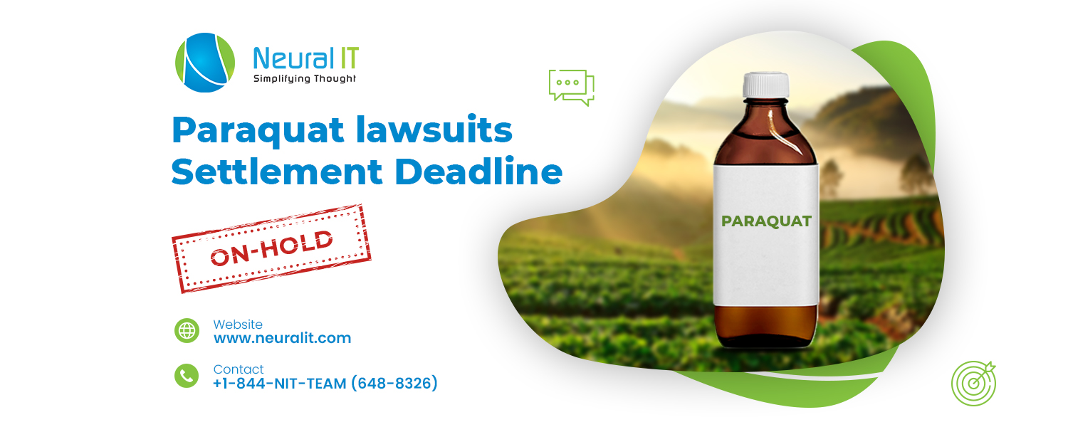Paraquat MDL Judge Sets June 11 Settlement Update Deadline