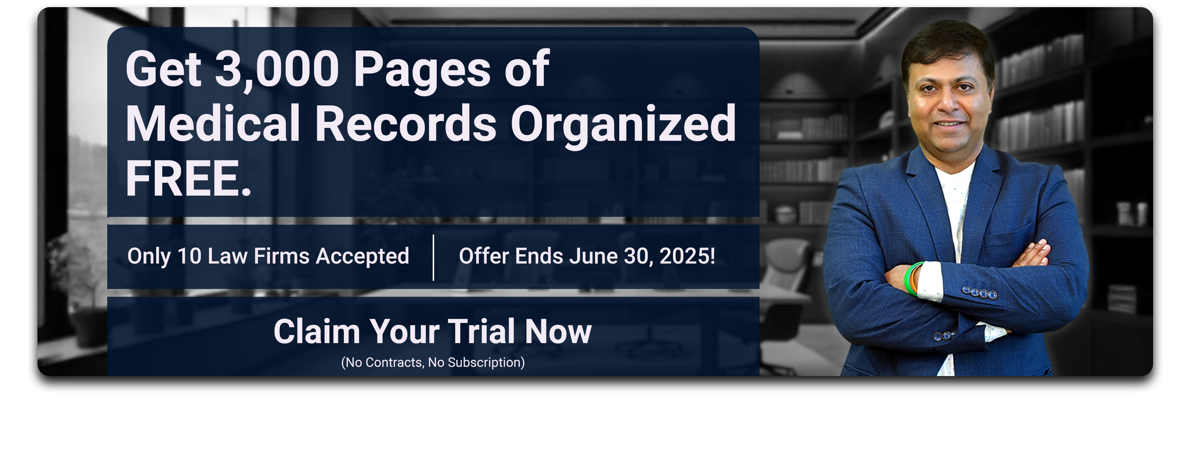 3000 pages medical record review free