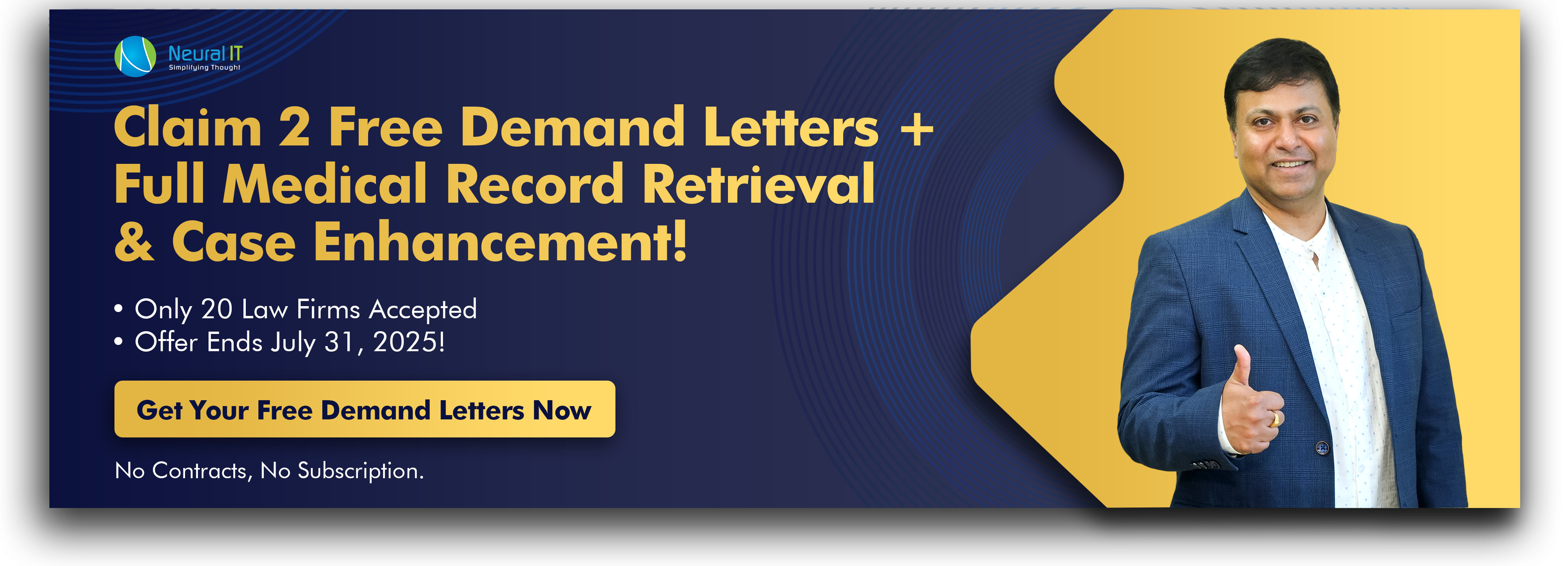 Claim Your Free Demand Letters