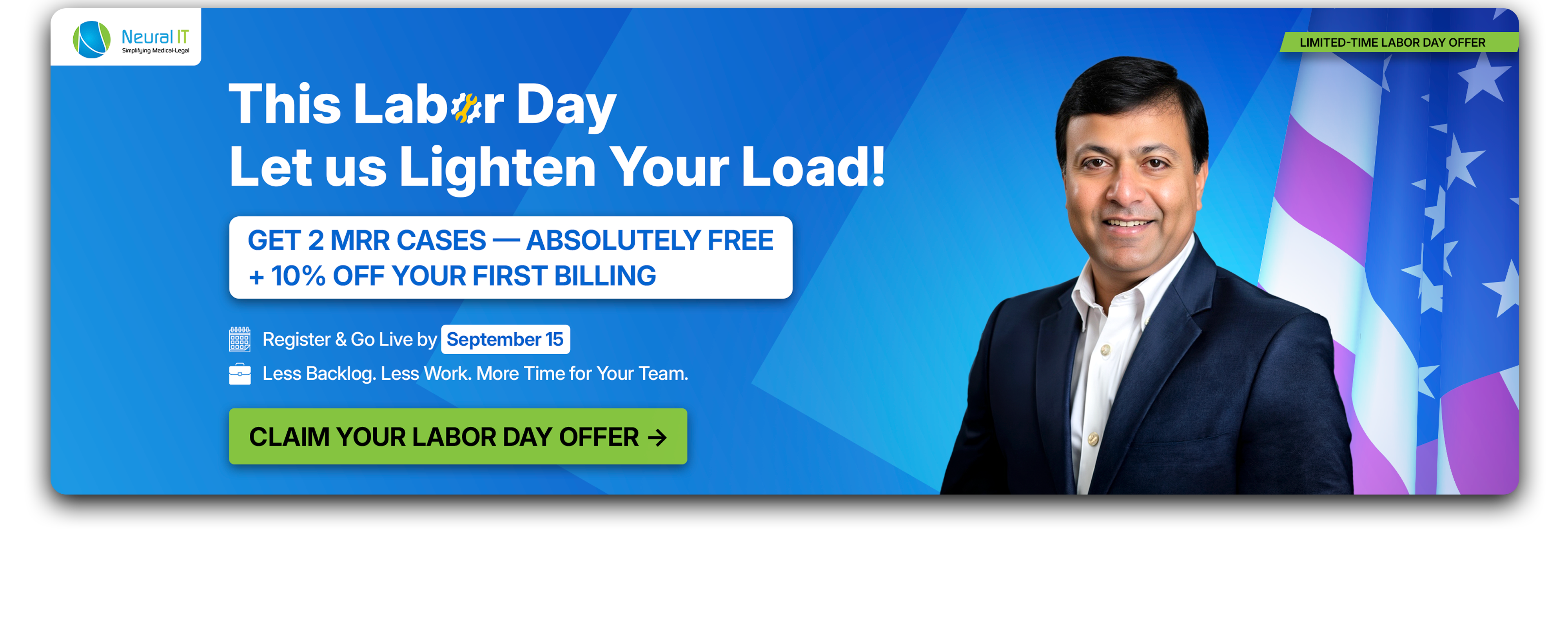 Labor Day Special: 2 FREE MRR Cases!