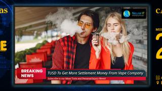 TUSD To Get More Settlement Money From Vape Company