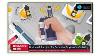 Florida AG Sues Juul For Deceptive E-cigarette Marketing