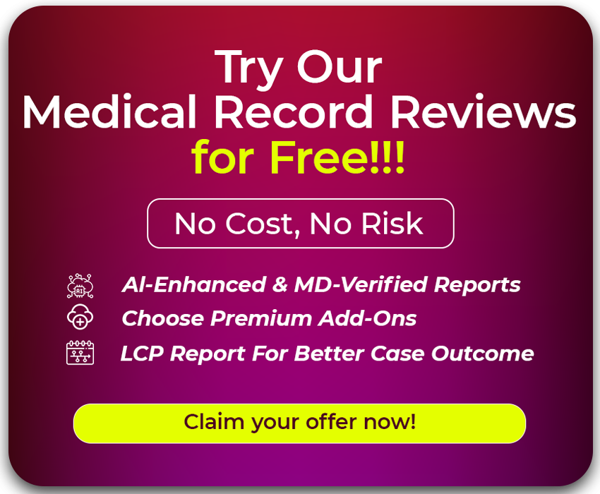 Medical Record Review Free Trial